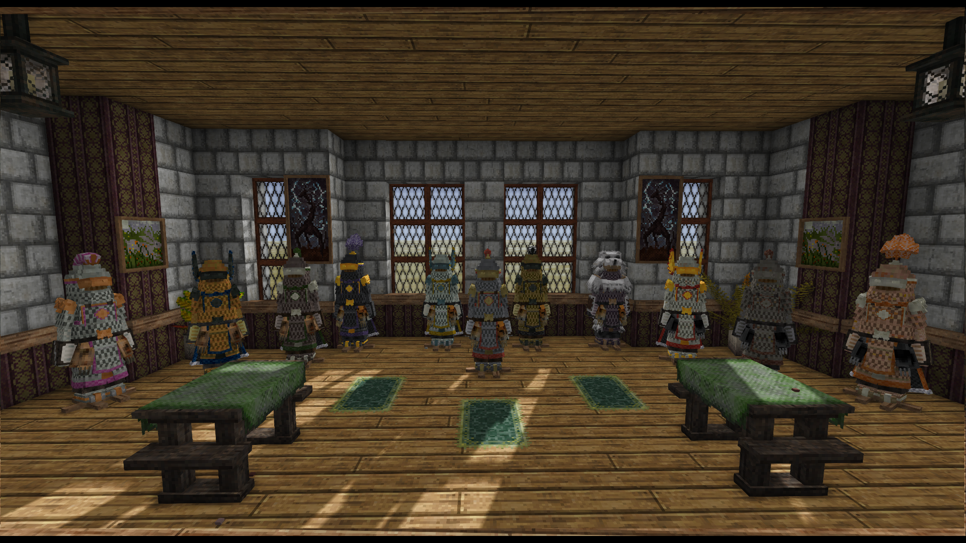 Jin dynasty scale armor set